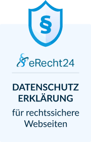 eRecht24 Siegel - Datenschutz