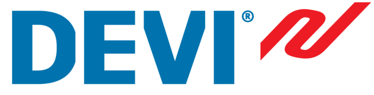 devi logo blue