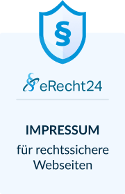 eRecht24 Siegel - Impressum